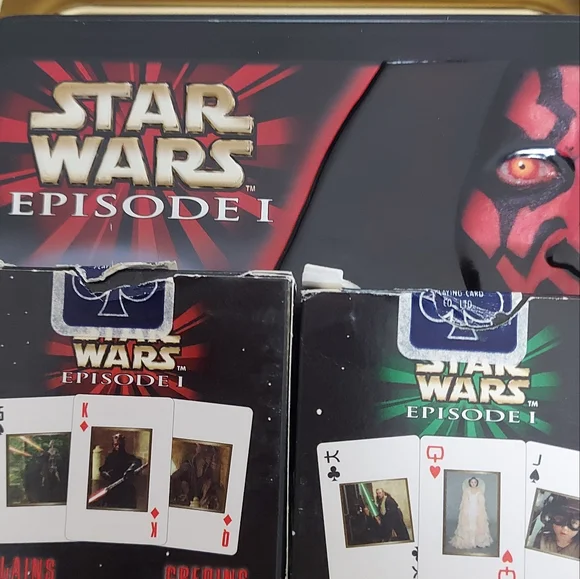 Starwars playing cards & tin - Picture 11 of 15